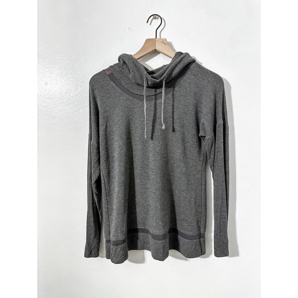 Yogalicious Gray Hoodie Sweatshirt